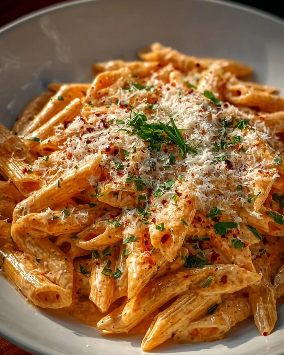 One Pot Creamy Garlic Pasta