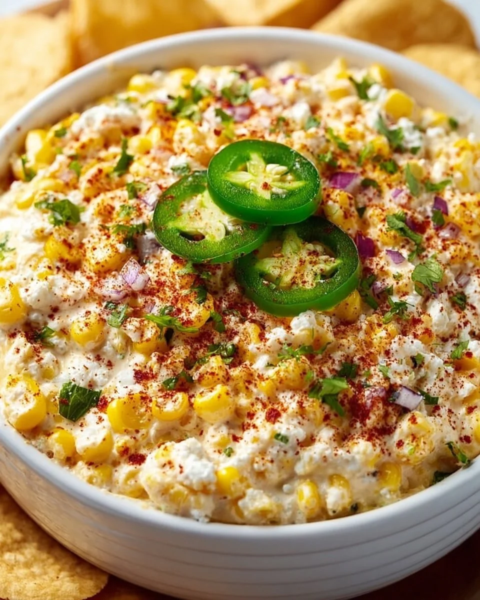 Best Mexican Street Corn Dip