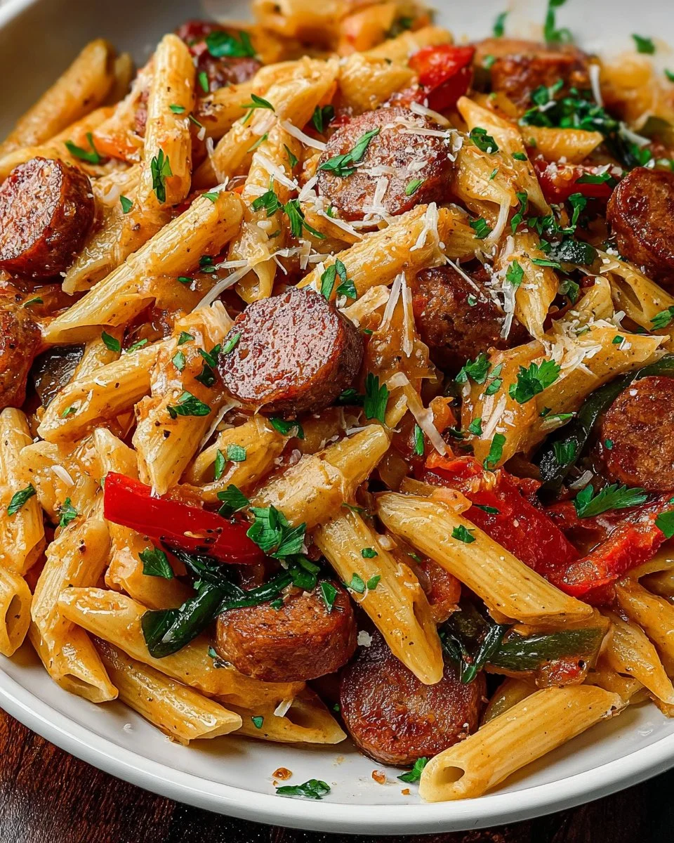 Cajun Sausage Pasta
