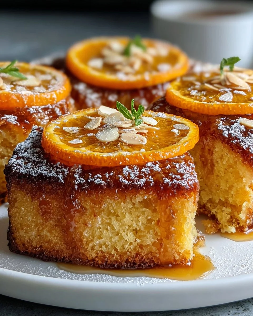 Candied Orange Almond Cake