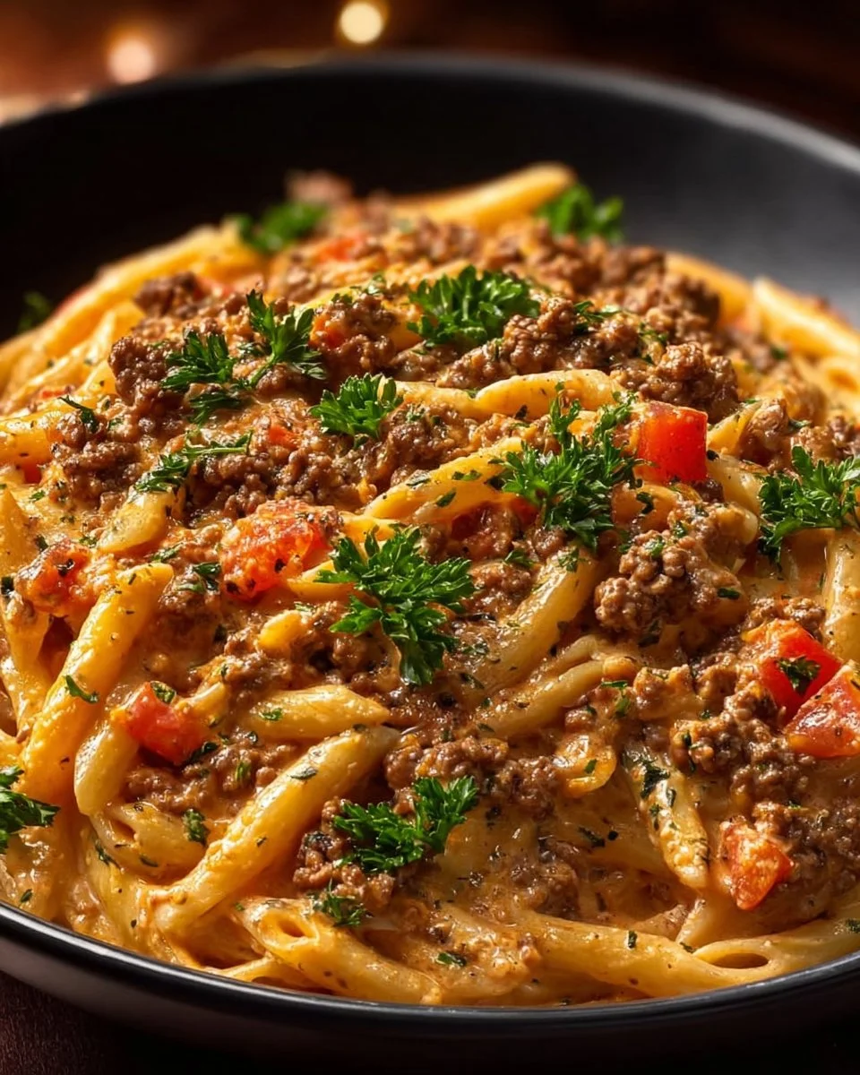 Creamy Beef Pasta