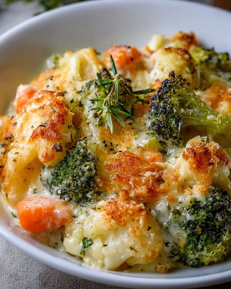 Creamy Winter Vegetable Casserole