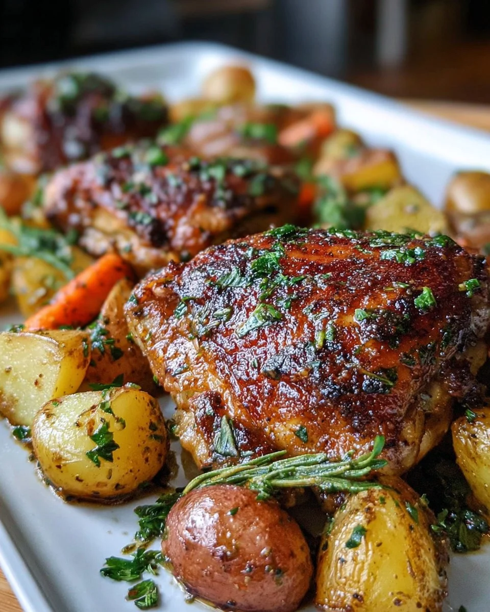 Crispy Ranch Chicken & Veggies
