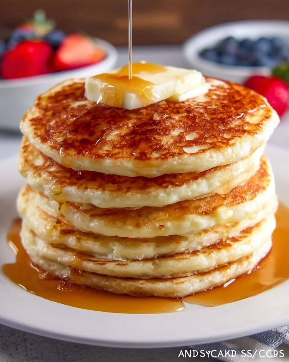 Easy Homemade Pancakes