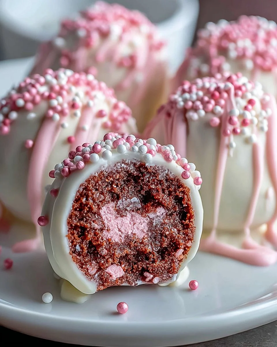 Galentines Pink Velvet Pops