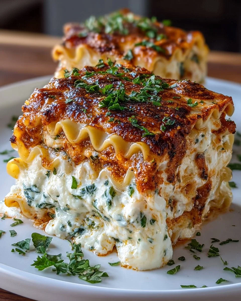 Garlic Butter Lasagna Roll-Ups