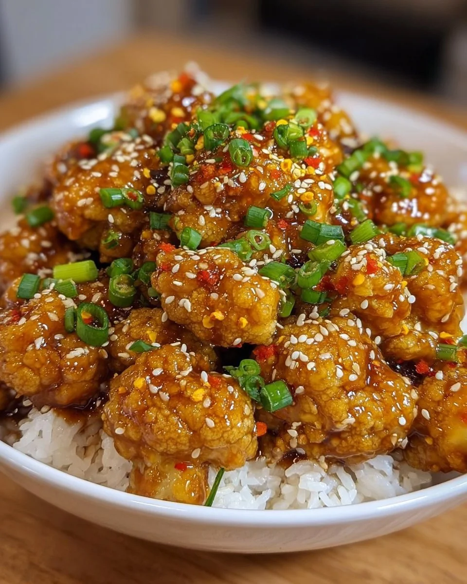 General Tso’s Cauliflower Bowls: A Healthy Flavor Twist!