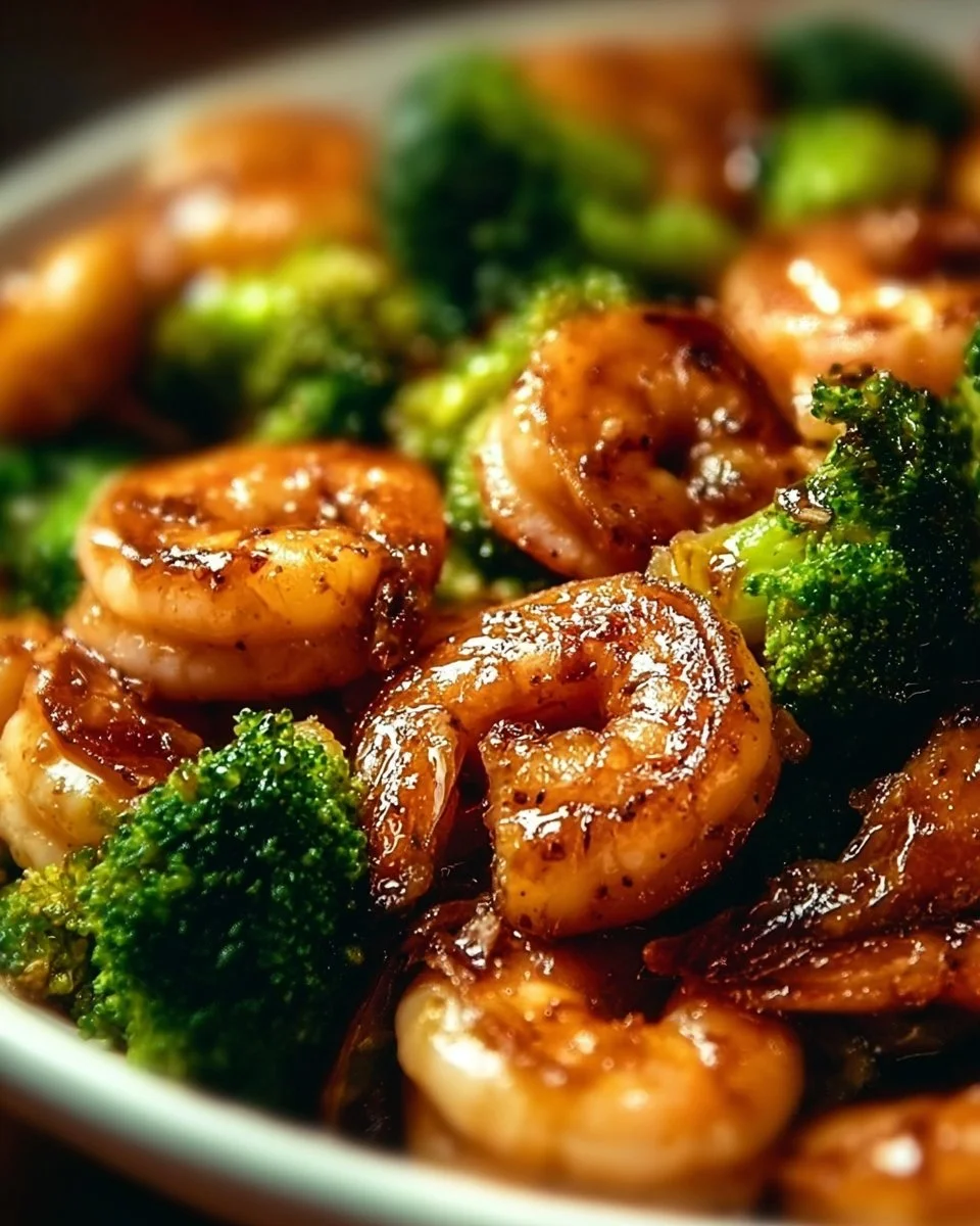 High-Protein Honey Garlic Shrimp
