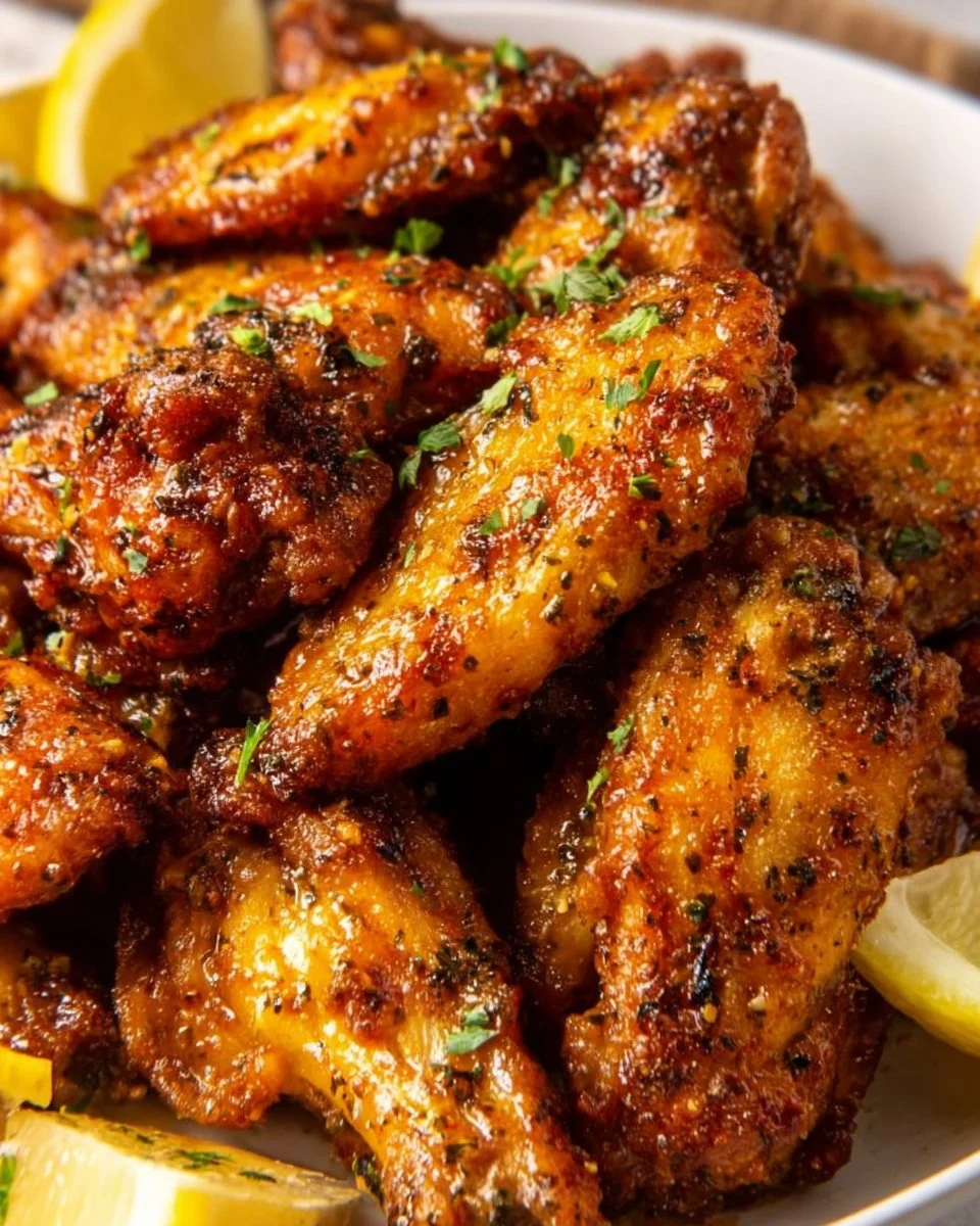 Honey Lemon Pepper Wings