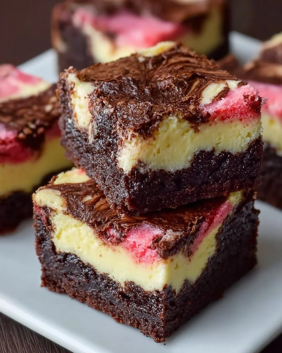 Irresistible Valentine’s Day Cheesecake Brownies in 35 Minutes