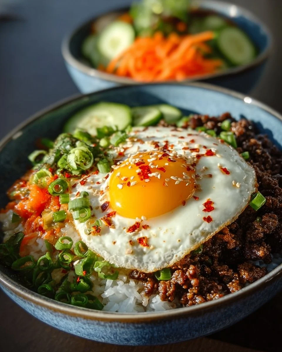Korean Ground Beef Bowl