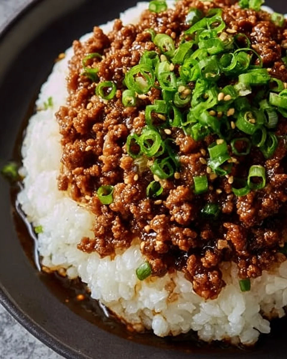 Korean Ground Beef Bowl