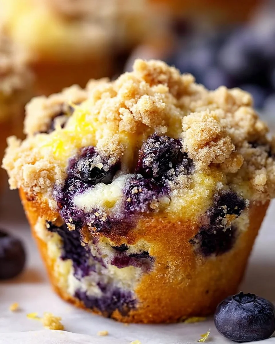Lemon Blueberry Muffins