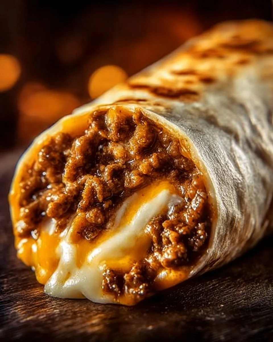 Loaded Taco Bell Beefy Melt Burrito