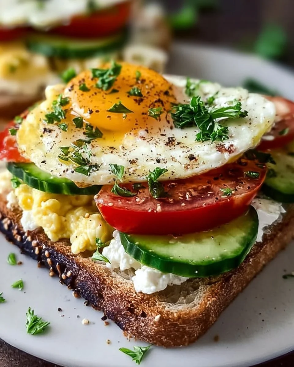Mediterranean Breakfast Sandwich