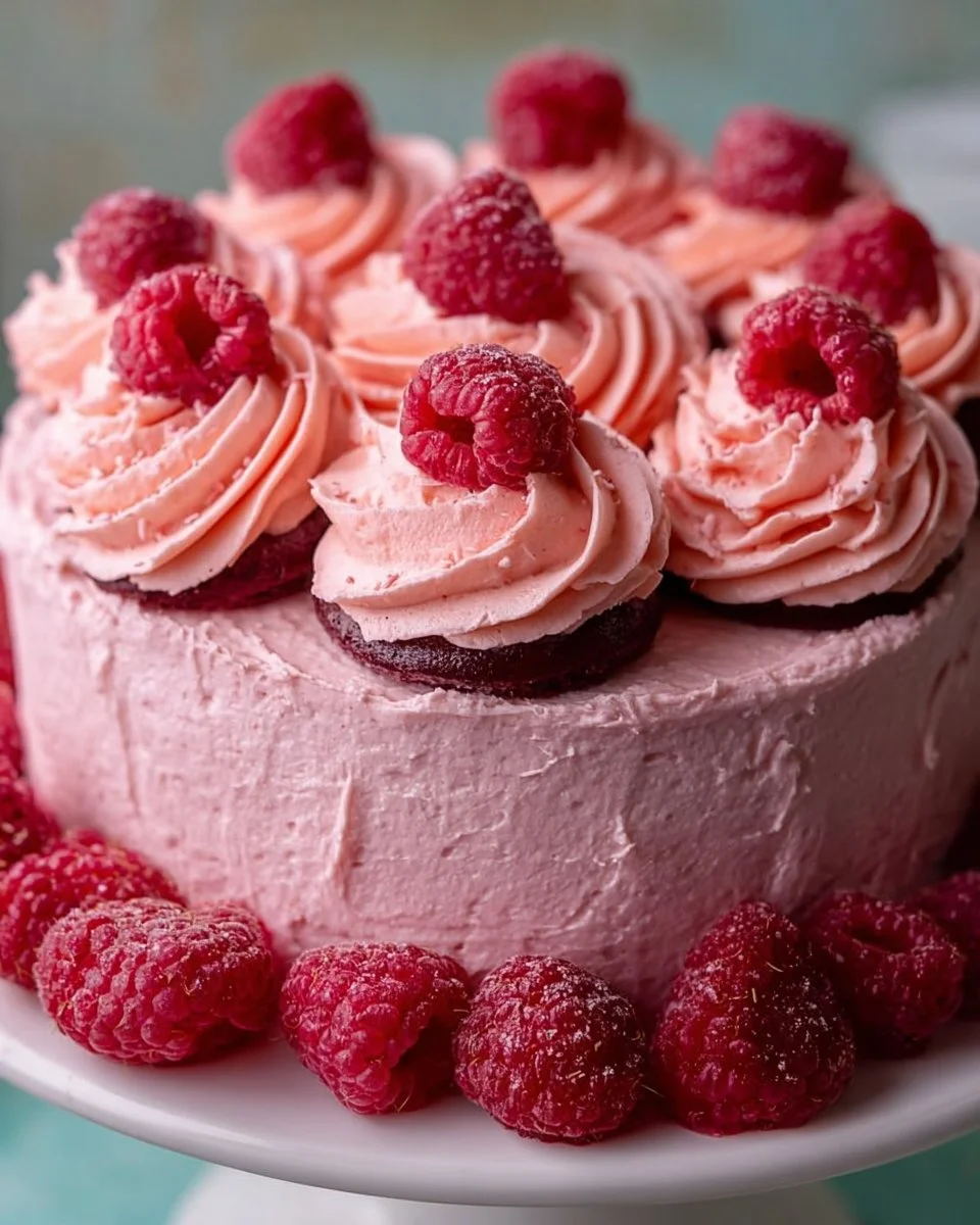 Raspberry Buttercream Frosting