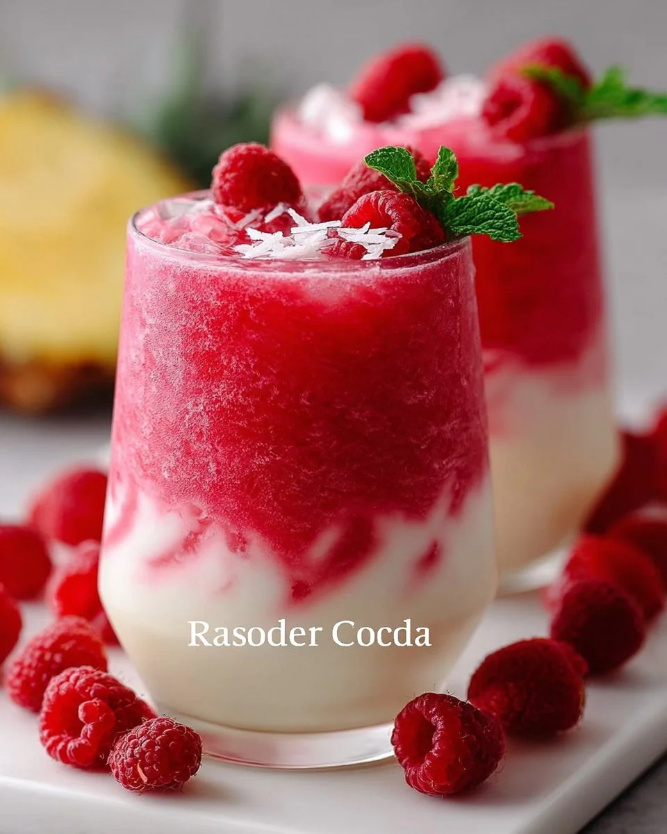 Raspberry Colada Twist