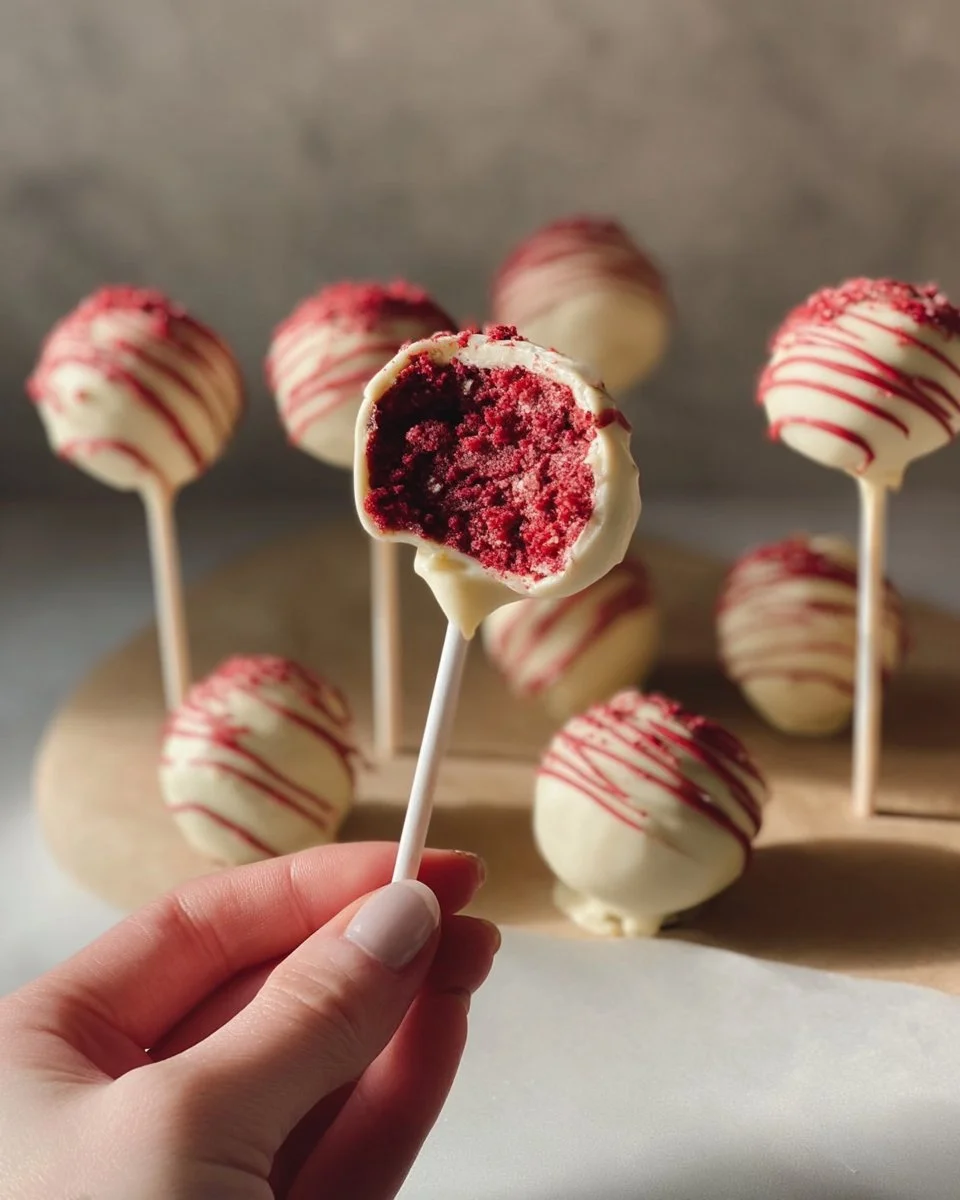 Red Velvet Cake Pops