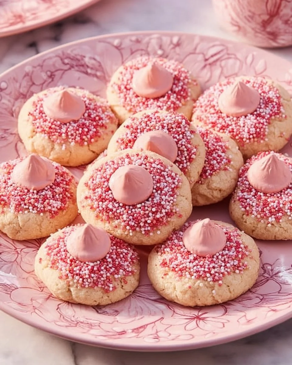 Strawberry Kiss Cookies – Amazing Soft Valentine’s Delight