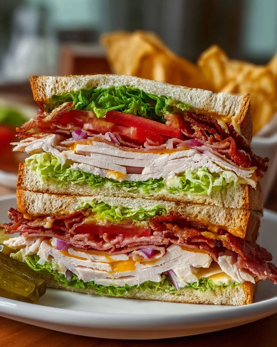 Ultimate Crunchy Club Sandwich