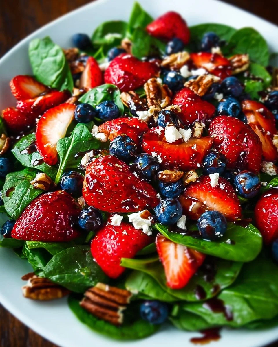 30-Minute Strawberry Spinach Salad