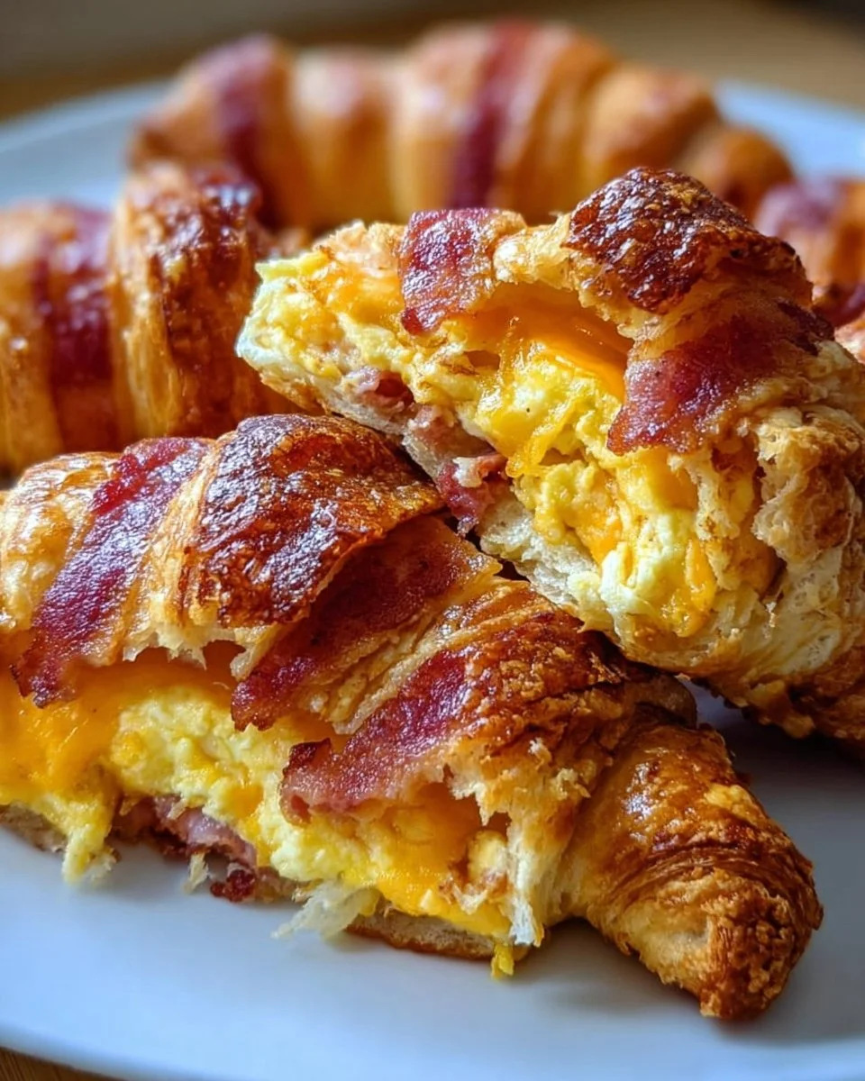 Bacon Egg & Cheese Crescent Rolls