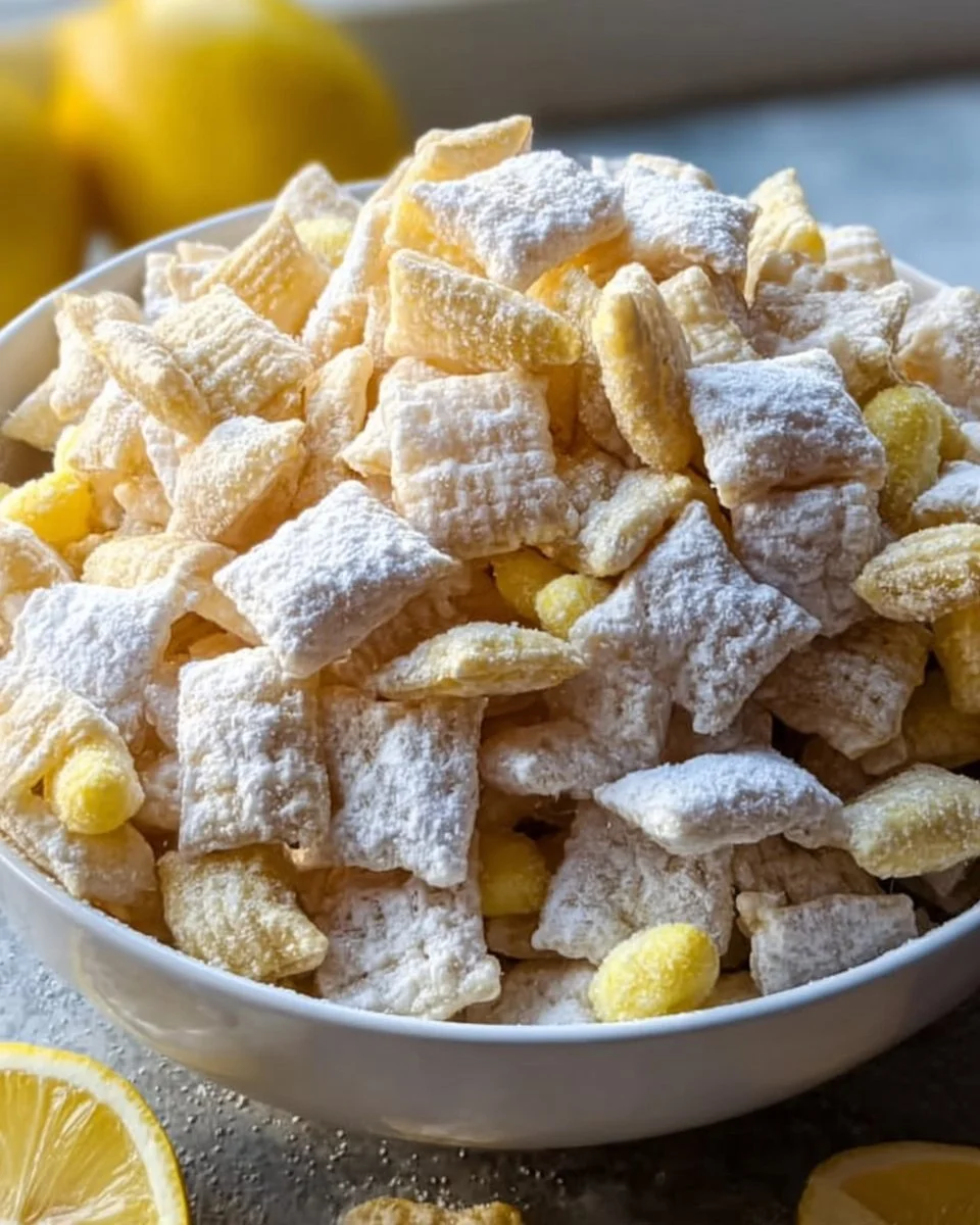Bright & Zesty Lemonade Puppy Chow