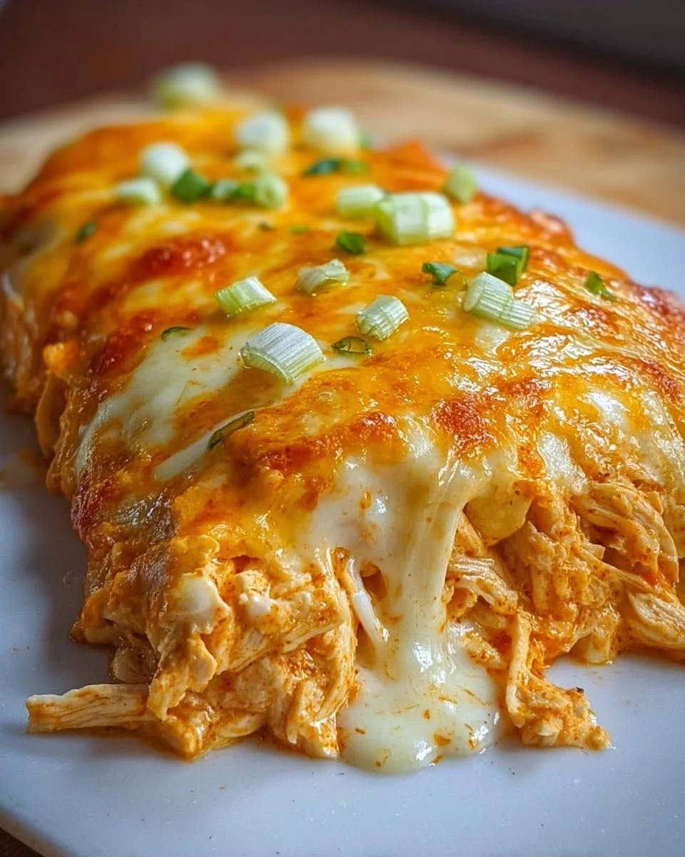 Buffalo Chicken Cheese Bake