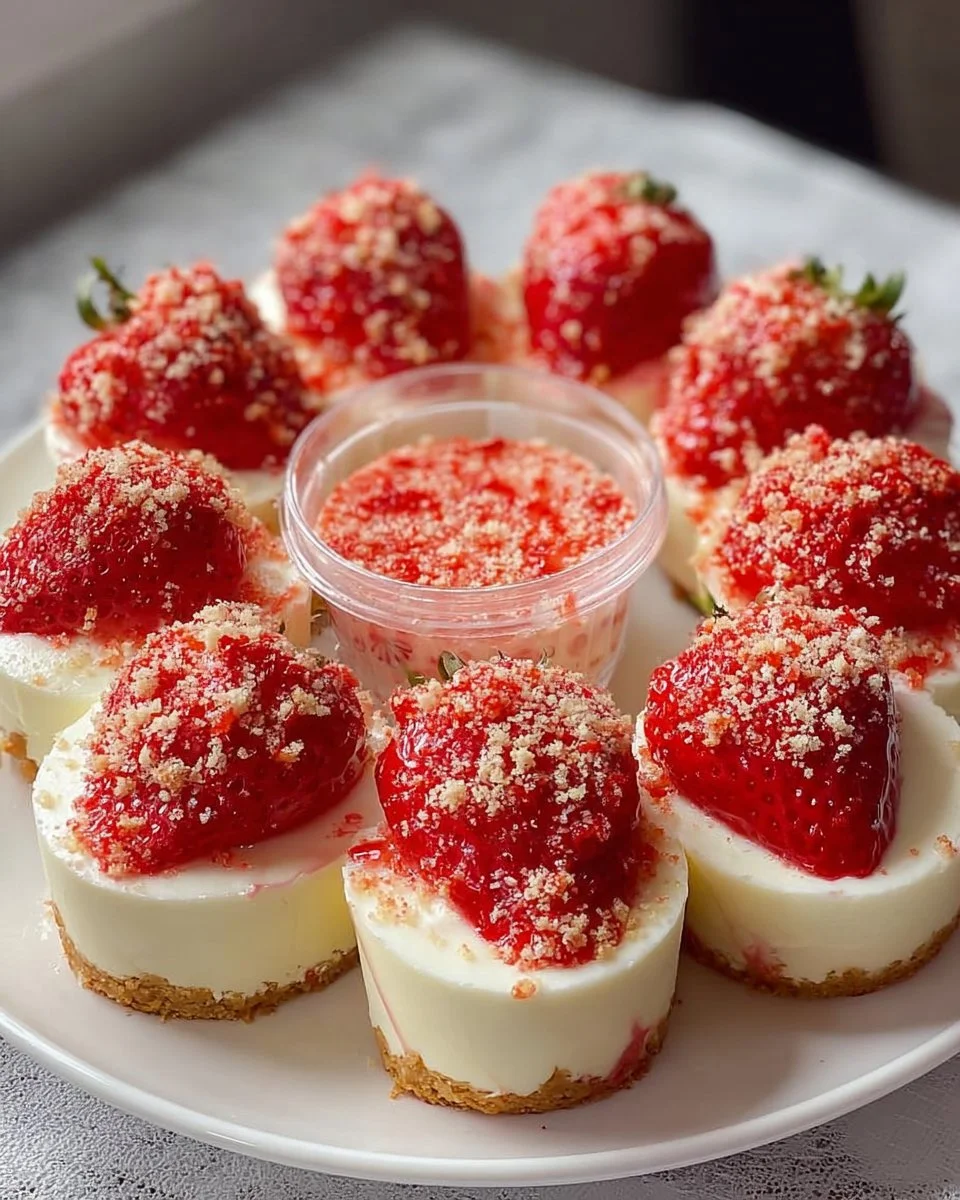 Cheesecake Deviled Strawberries