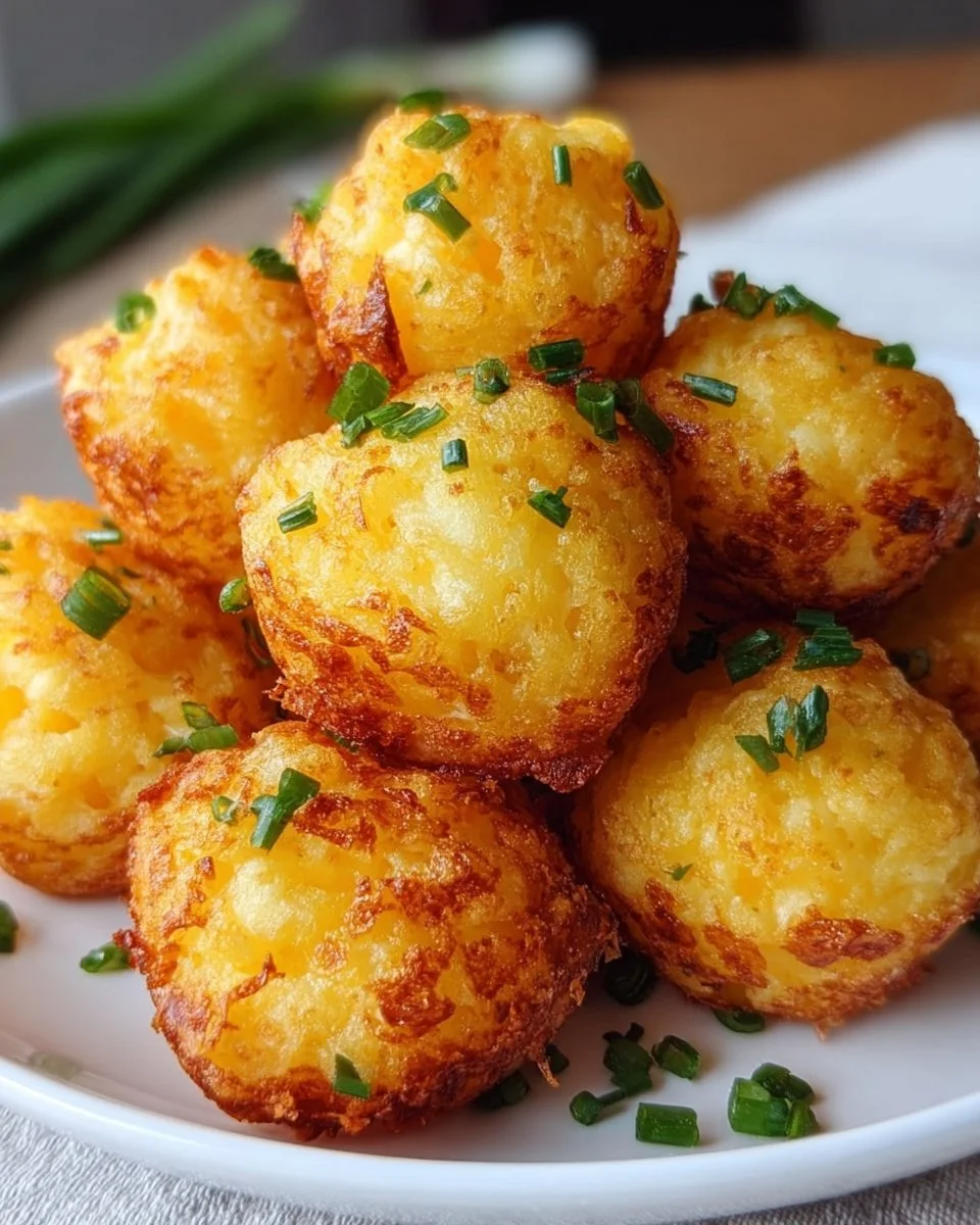 Cheesy Mashed Potato Puffs