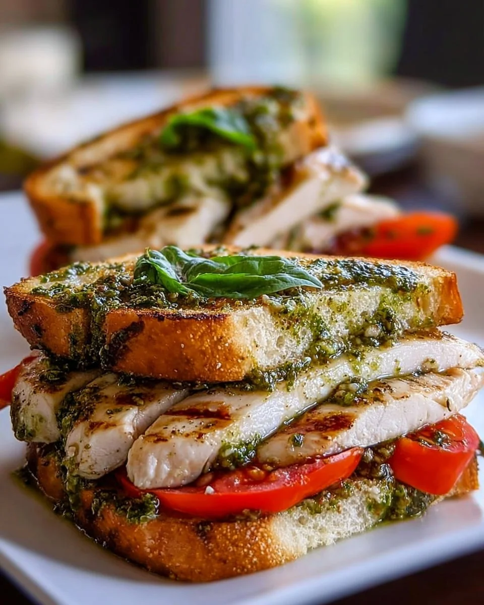Chicken Pesto Sandwich