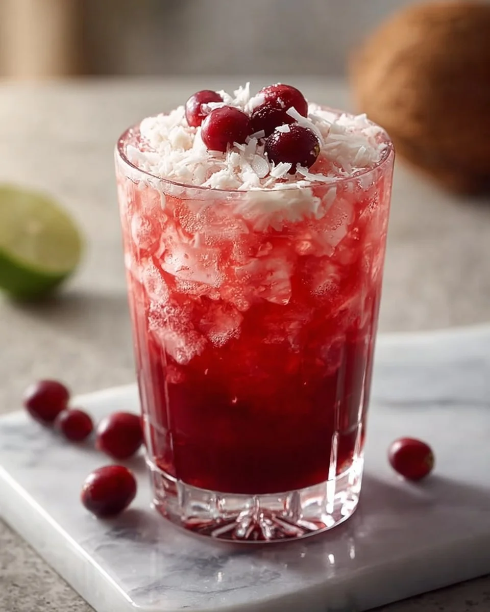 Cranberry Coconut Cocktail