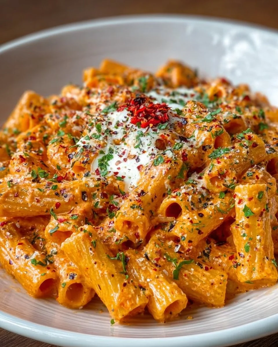 Creamy Tomato Garlic Pasta