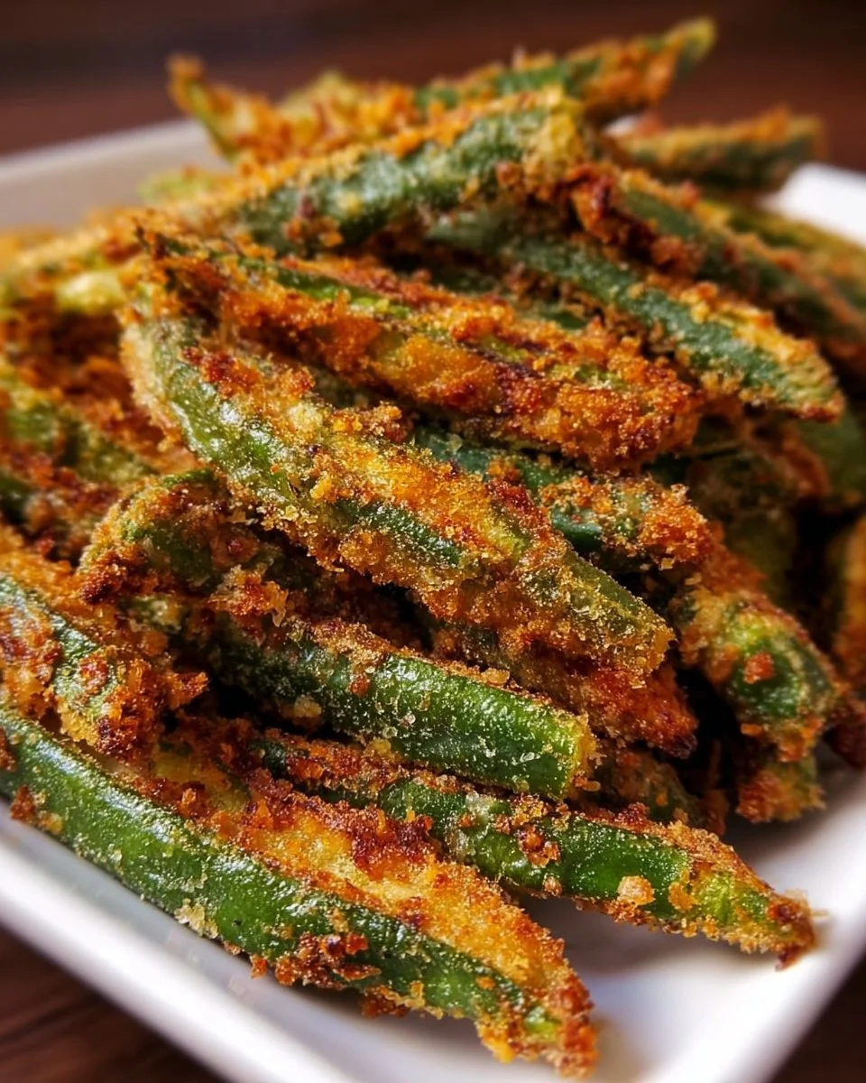 Crispy Baked Okra Fries