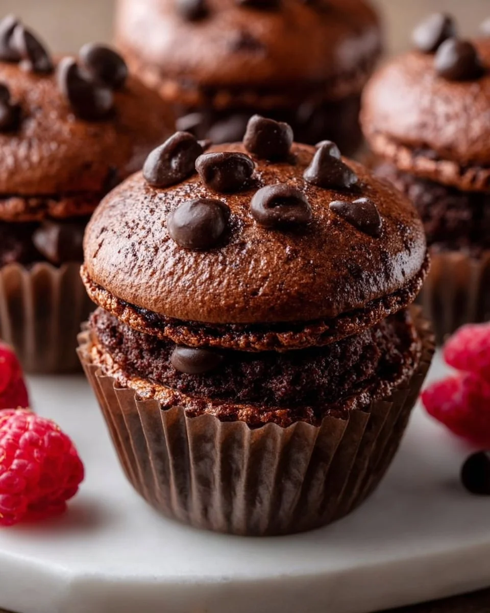 Dark Chocolate Raspberry Macarons Recipe
