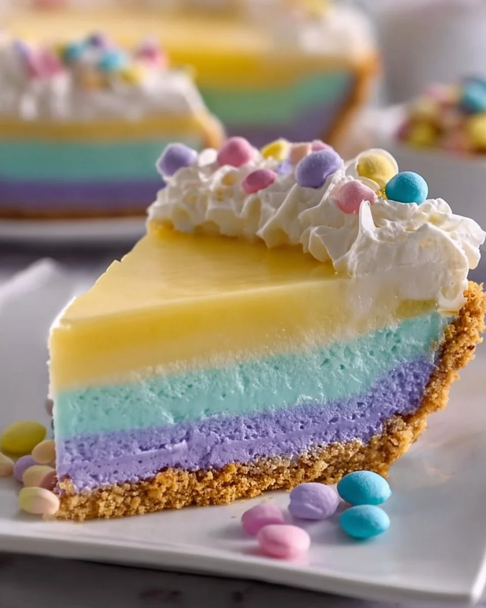 Easter Jell-O Pie
