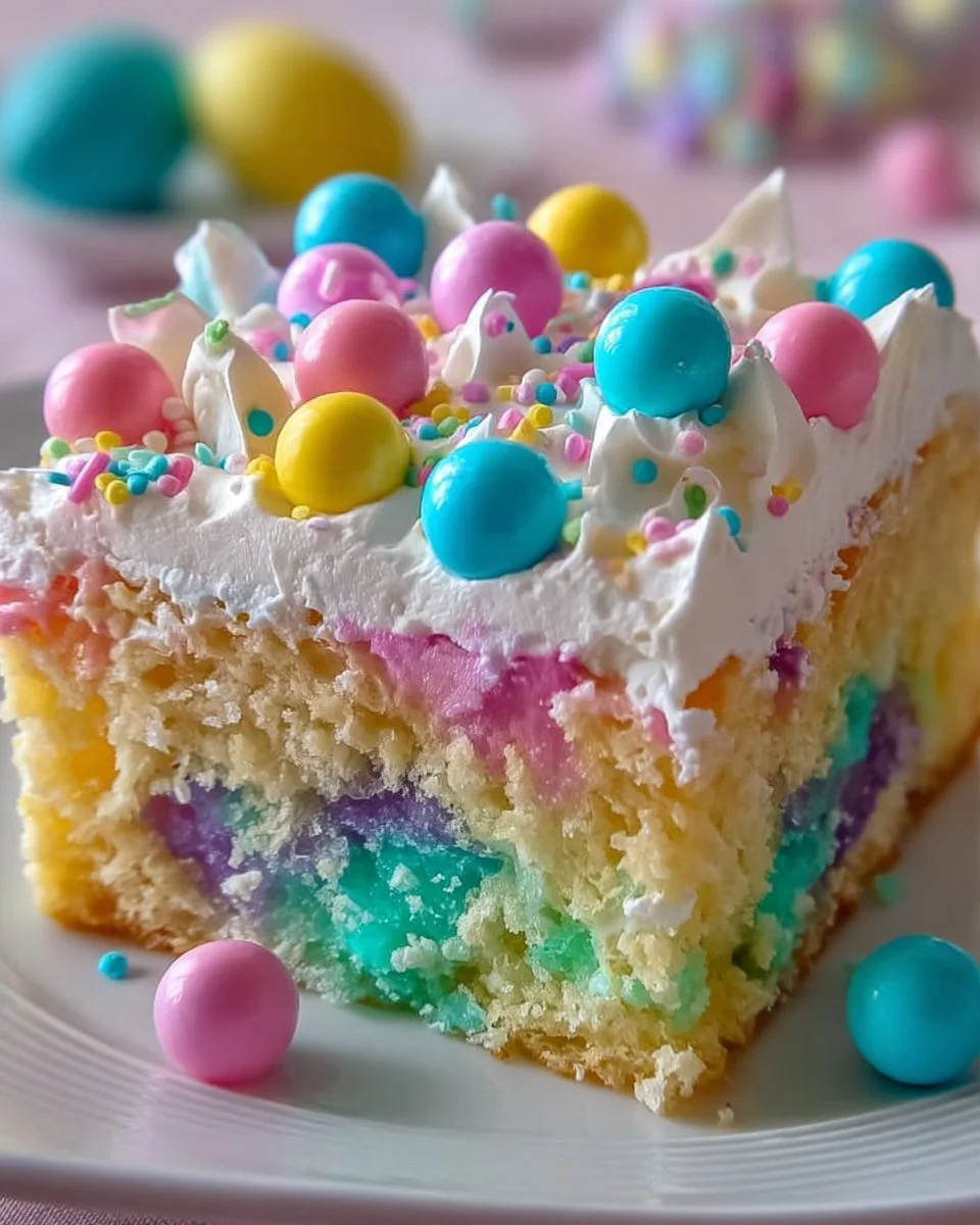 Easter Poke Cake
