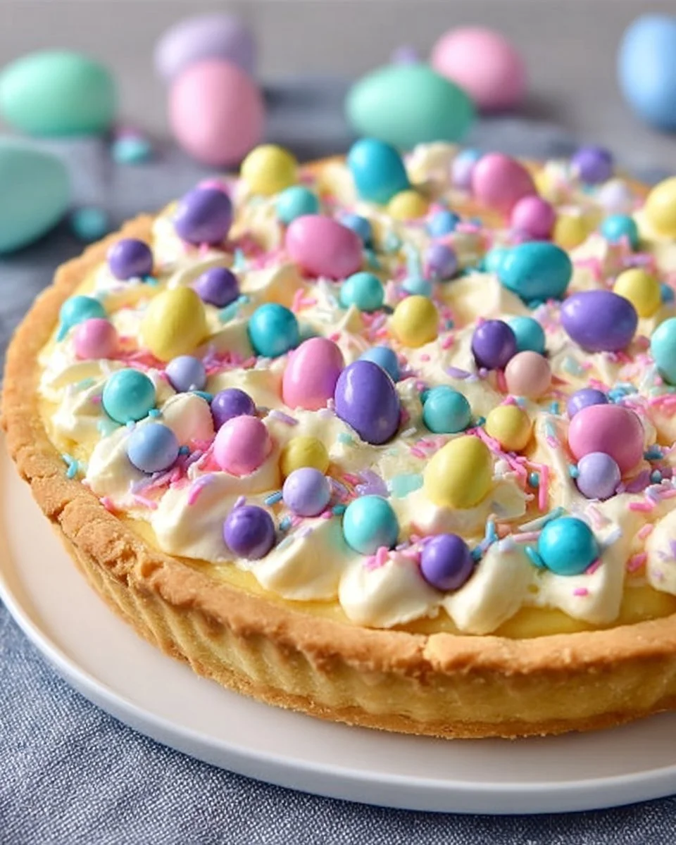 Easter Sugar Cookie Pie