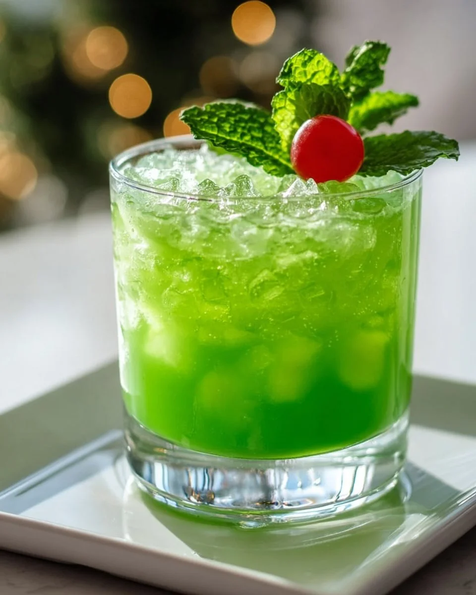 Grinch Mocktail