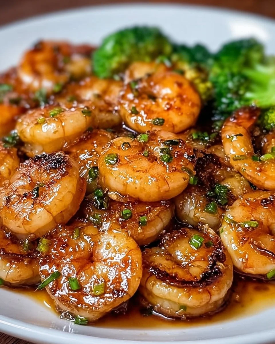 High-Protein Honey Garlic Shrimp