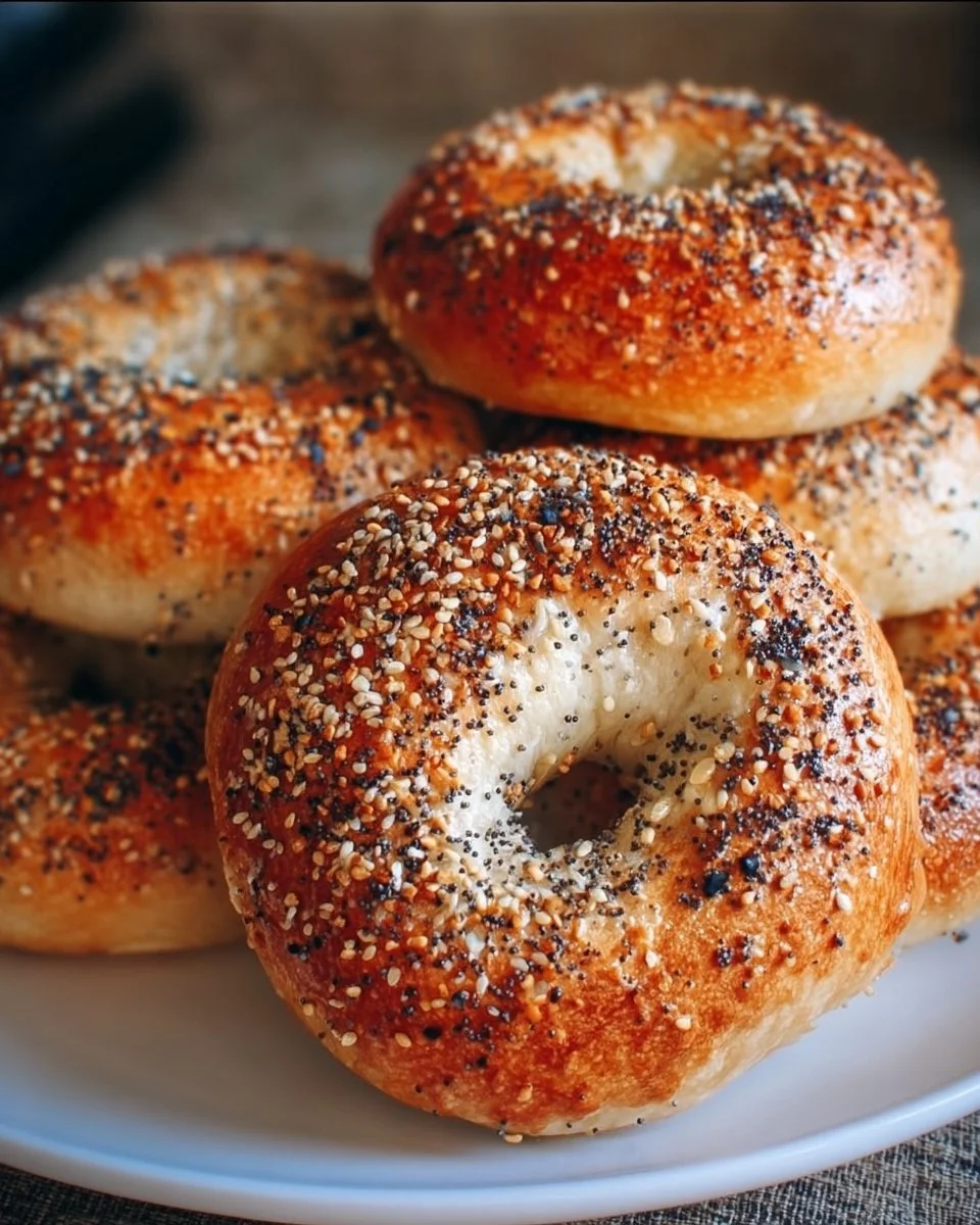 Homemade Sourdough Bagels