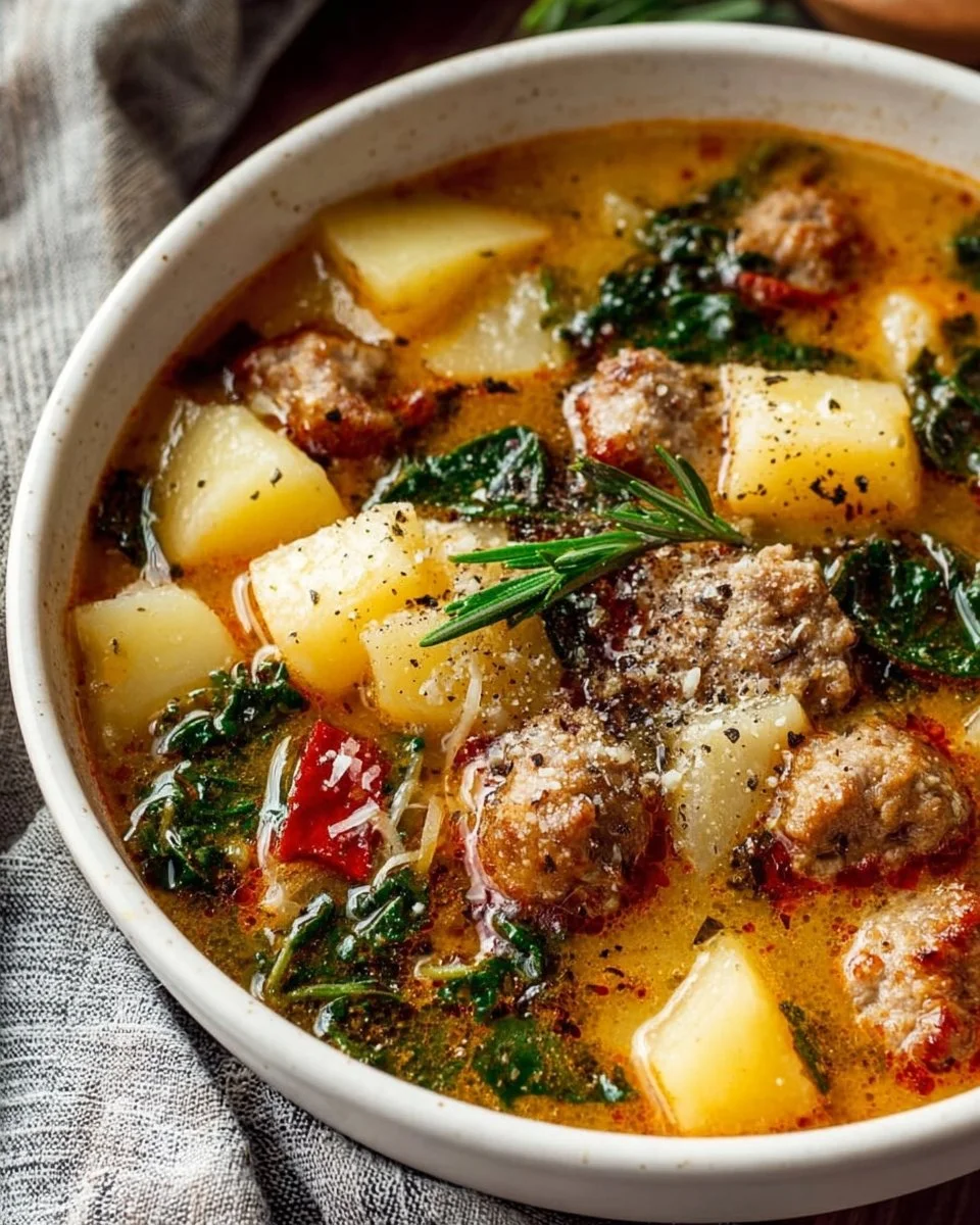 Italian Sausage and Potato Soup