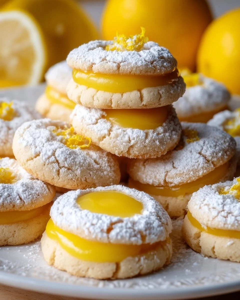 Lemon Curd Cookies