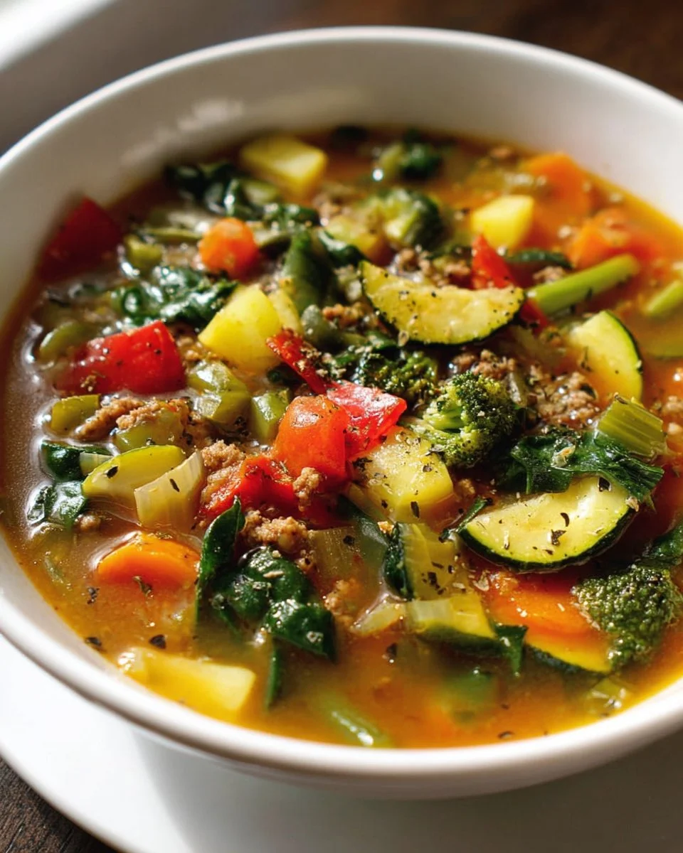 Low Carb Vegetable Soup That Actually Fills You Up
