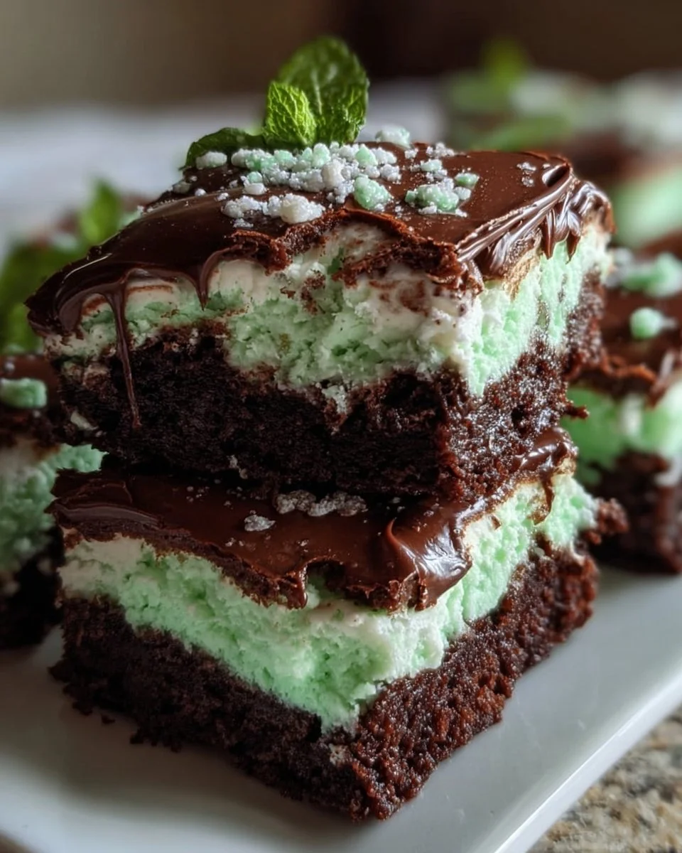 Mint Brownies