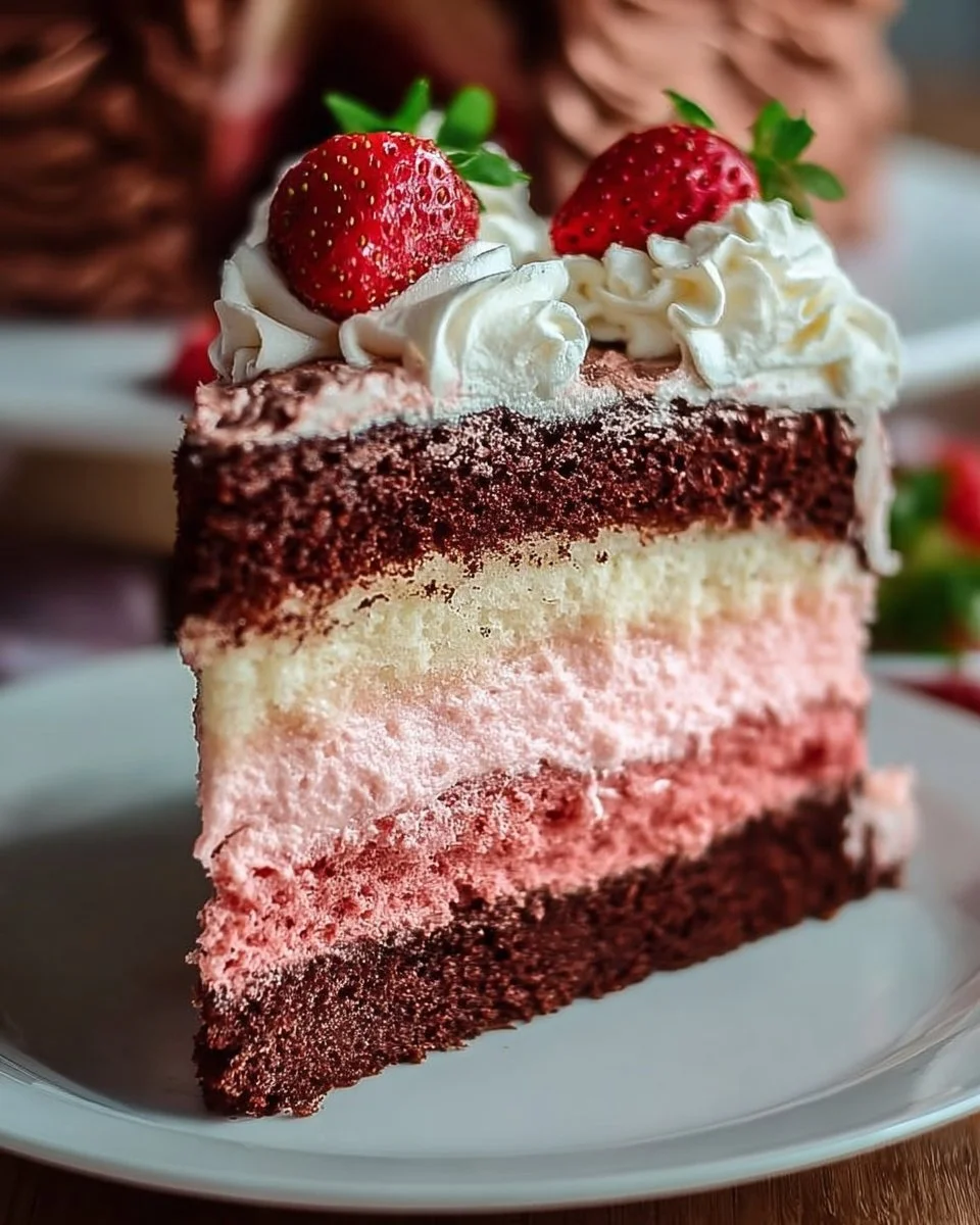 Neapolitan Cake