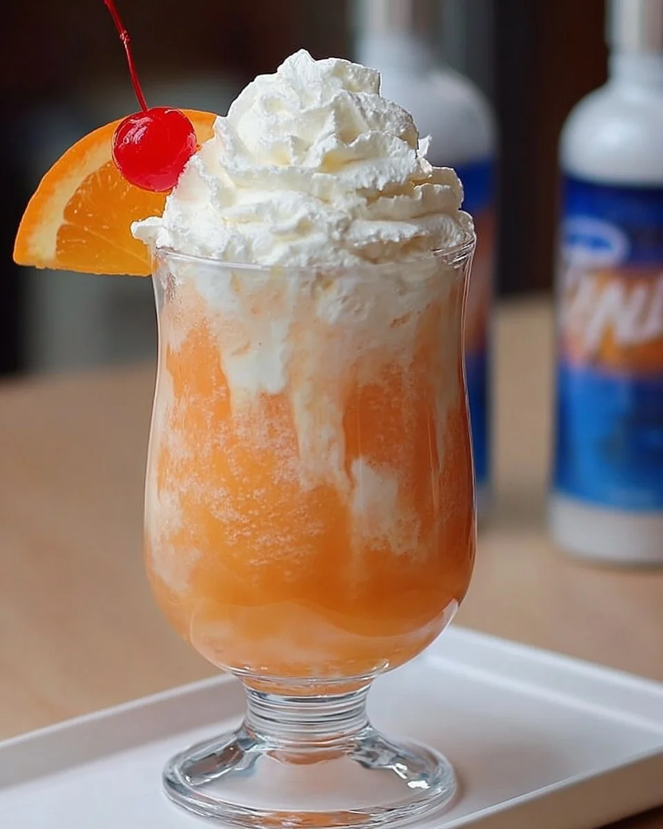 Orange Creamsicle Float