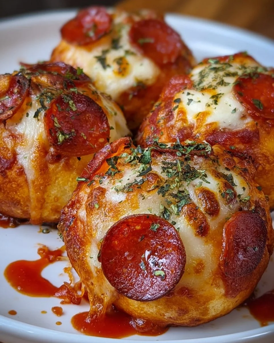 Pepperoni Pizza Bombs