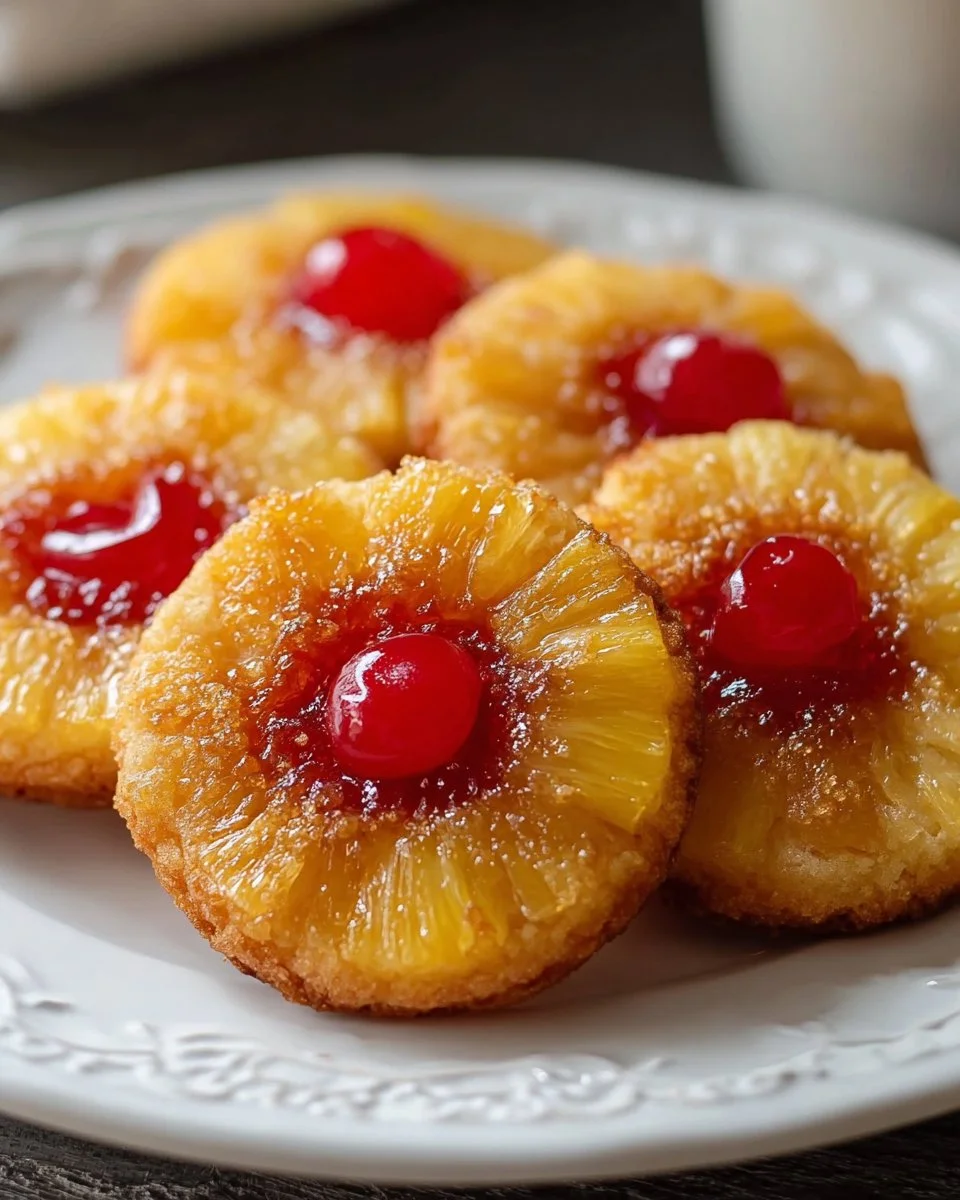 Pineapple Upside Down Sugar Cookies: A Tasty Twist!