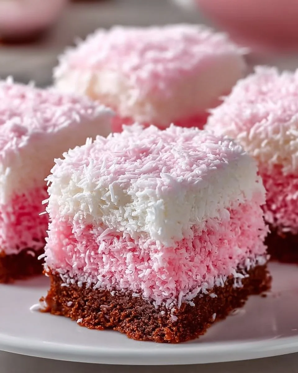 Pink Coconut Snowball Cake Bars: A Sweet Escape You Need!